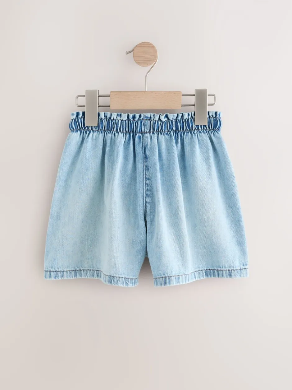 Shorts En Rokken|Next - Denim short (3-16 jr) Lichtblauw