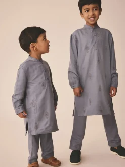Kurtas*Next Lichtblauw - Eid Koerta (3mnd -16jr)