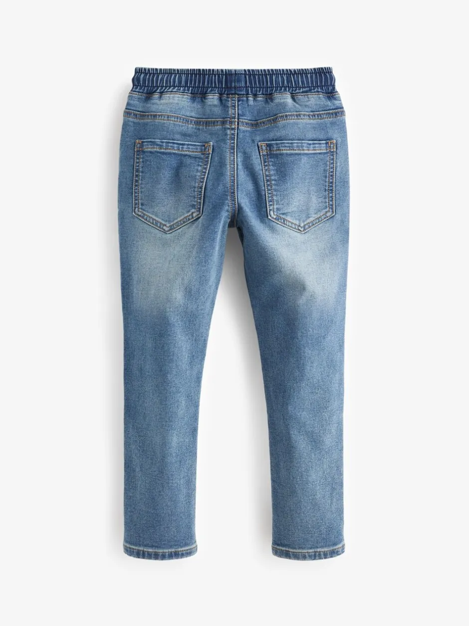 Jeans*Next - Jeans met stretch en elastische taille (3-16 jr) Lichtblauw