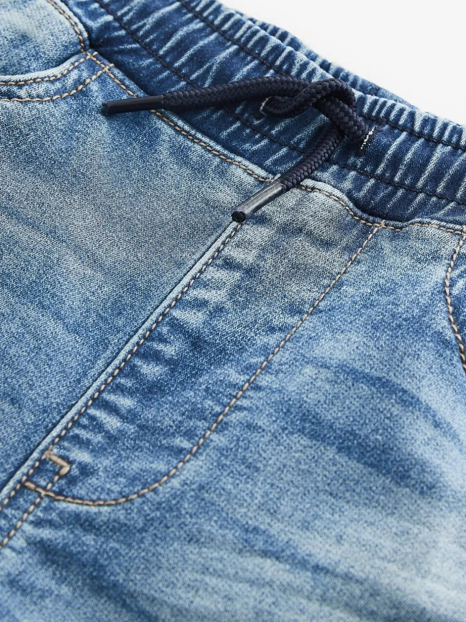 Jeans*Next - Jeans met stretch en elastische taille (3-16 jr) Lichtblauw
