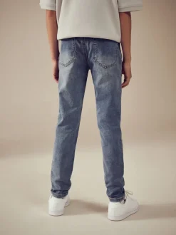 Jeans*Next - Jeans met stretch en elastische taille (3-16 jr) Lichtblauw