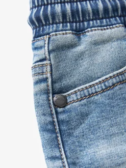 Jeans|Next - Jeans met stretch en elastische taille (3-16 jr) Lichtblauw