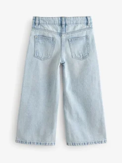 Jeans*Next Lichtblauw - Jeans met wijde pijpen (3-16 jr)