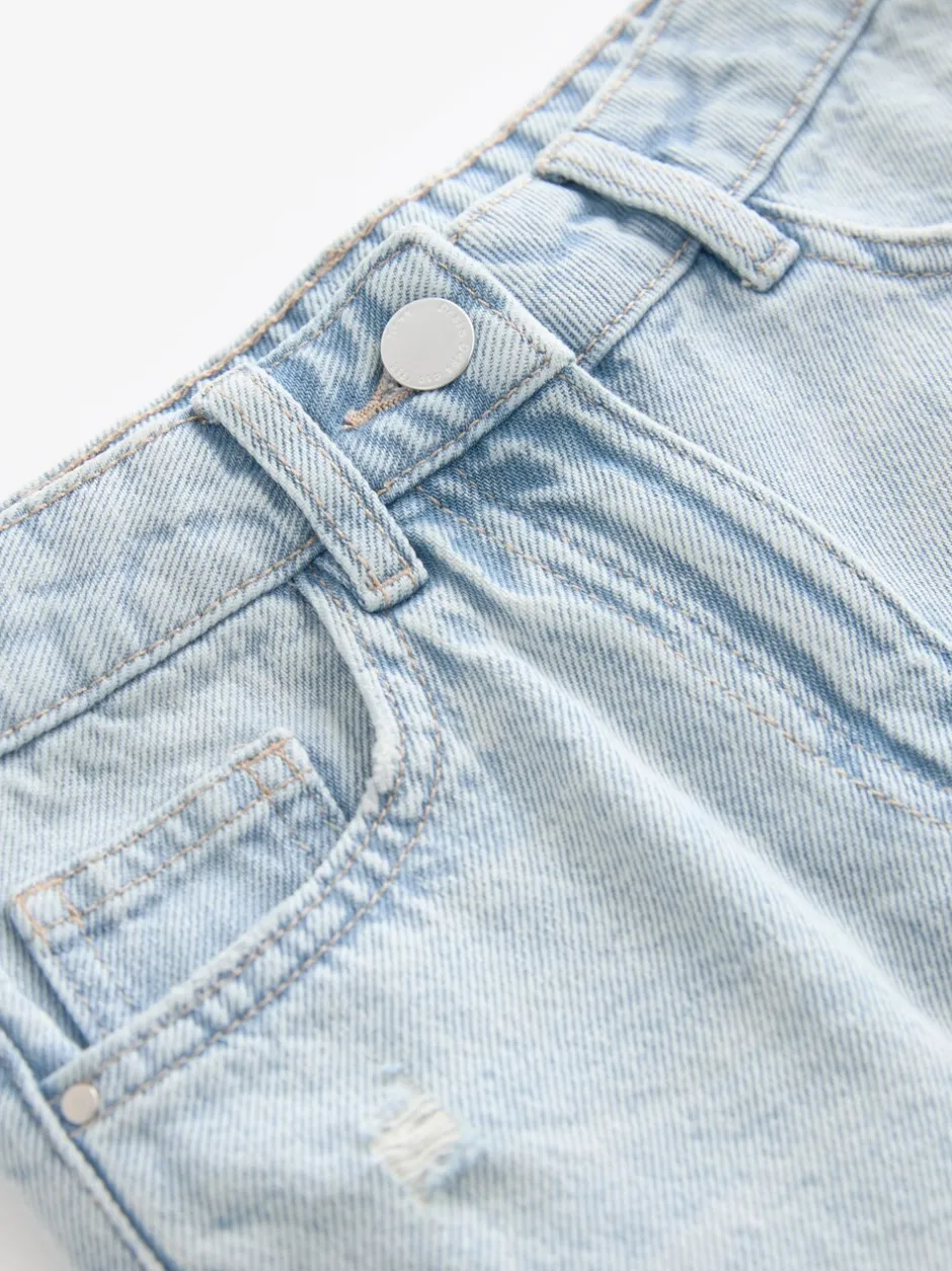 Jeans*Next Lichtblauw - Jeans met wijde pijpen (3-16 jr)