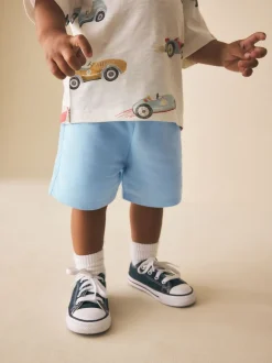 Shorts|Shorts*Next Lichtblauw - Jersey short (3 mnd-7 jr)
