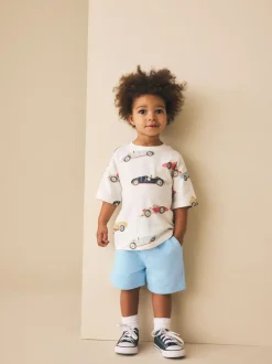 Shorts|Shorts*Next Lichtblauw - Jersey short (3 mnd-7 jr)
