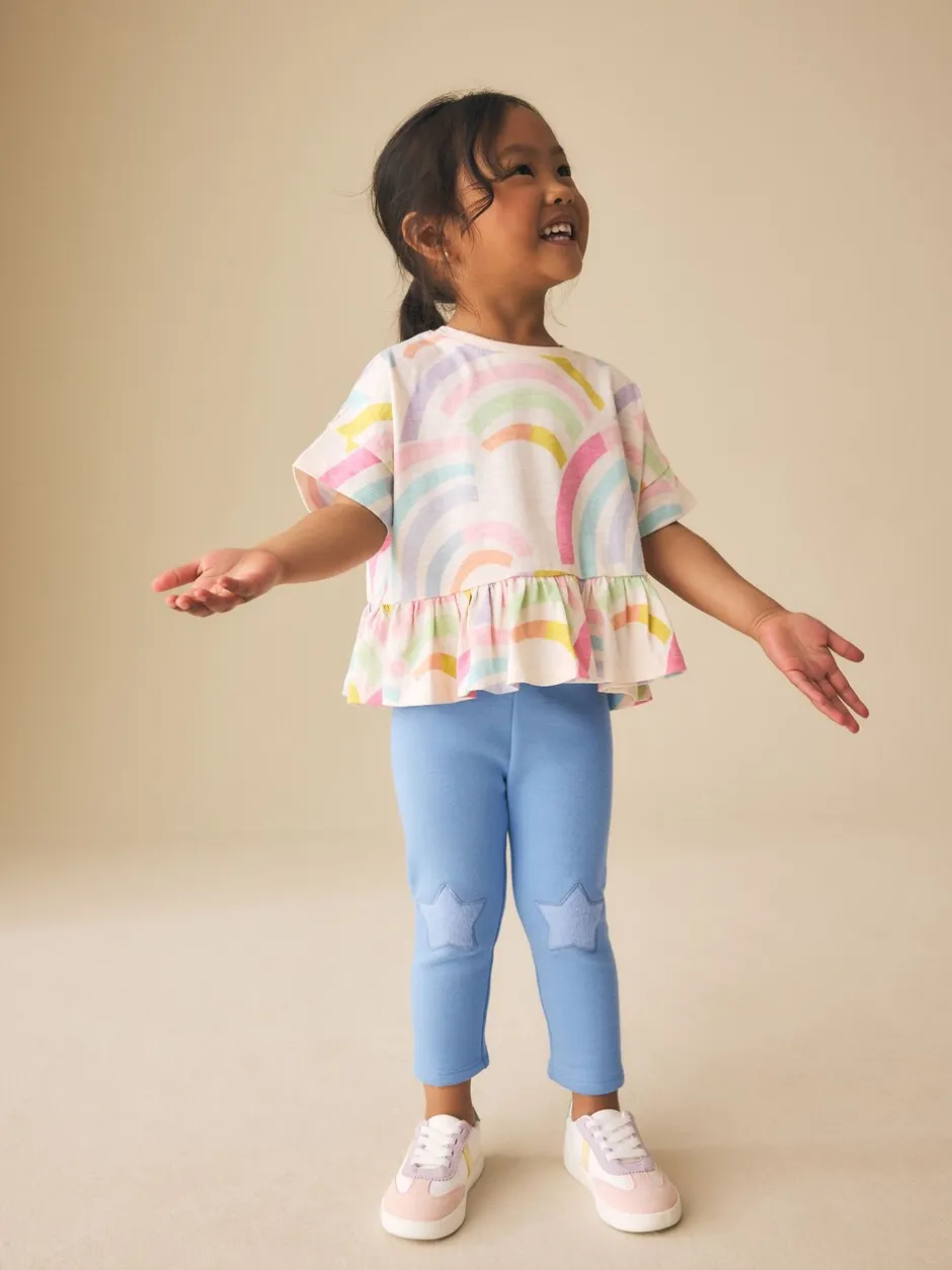 Broeken En Leggings|Next Lichtblauw - Legging (3 mnd-7 jr)