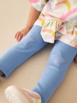 Broeken En Leggings|Next Lichtblauw - Legging (3 mnd-7 jr)