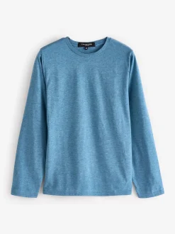 Pyjama's|Loungewear|Loungeable - Pyjama's Set van jersey top en geborstelde Ruit Broeken Lichtblauw