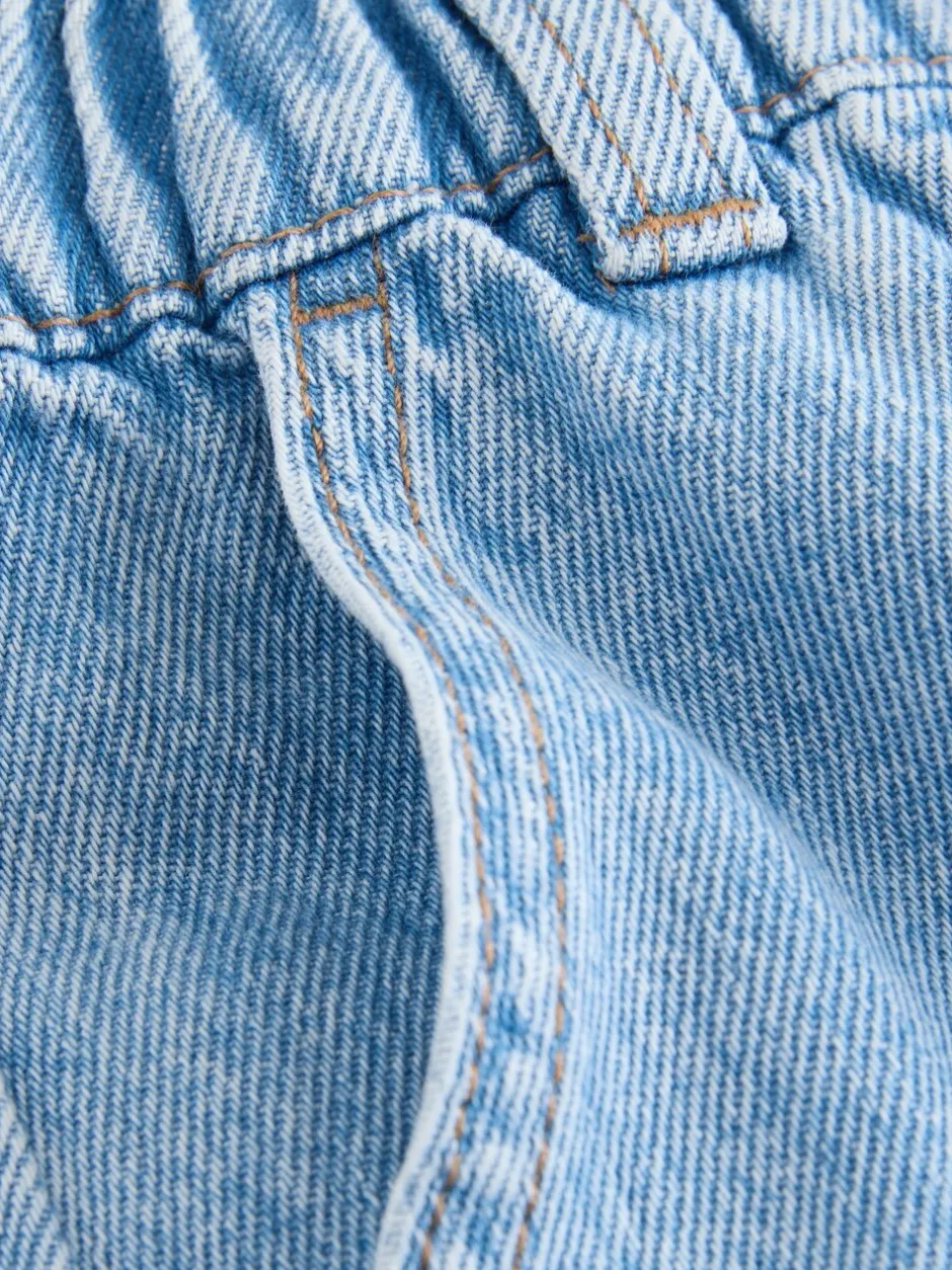 Jeans|Next Lichtblauw - Pullon Wide Leg Trousers (3-16yrs)