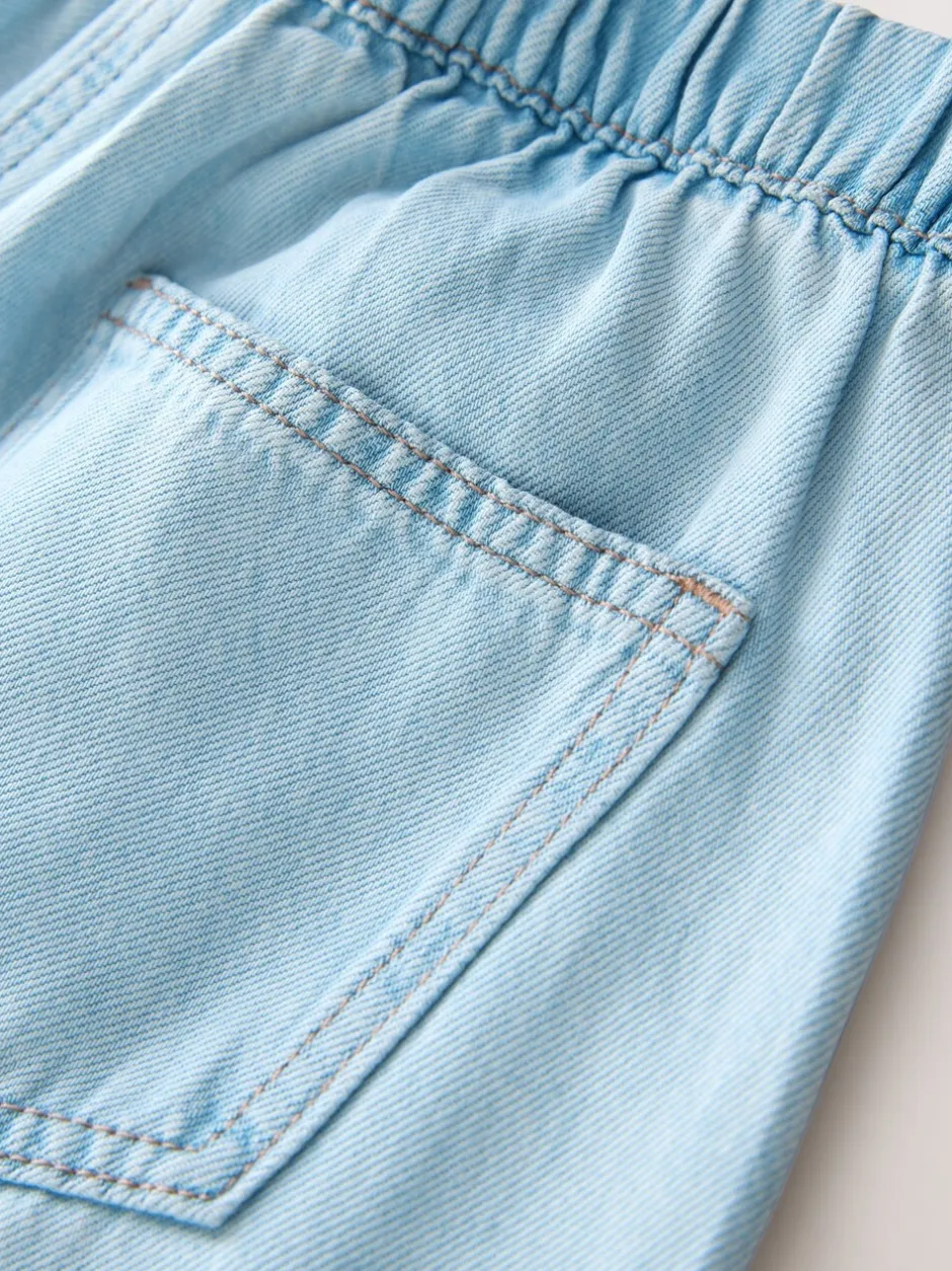 Jeans|Next Lichtblauw - Pullon Wide Leg Jeans (3-16yrs)