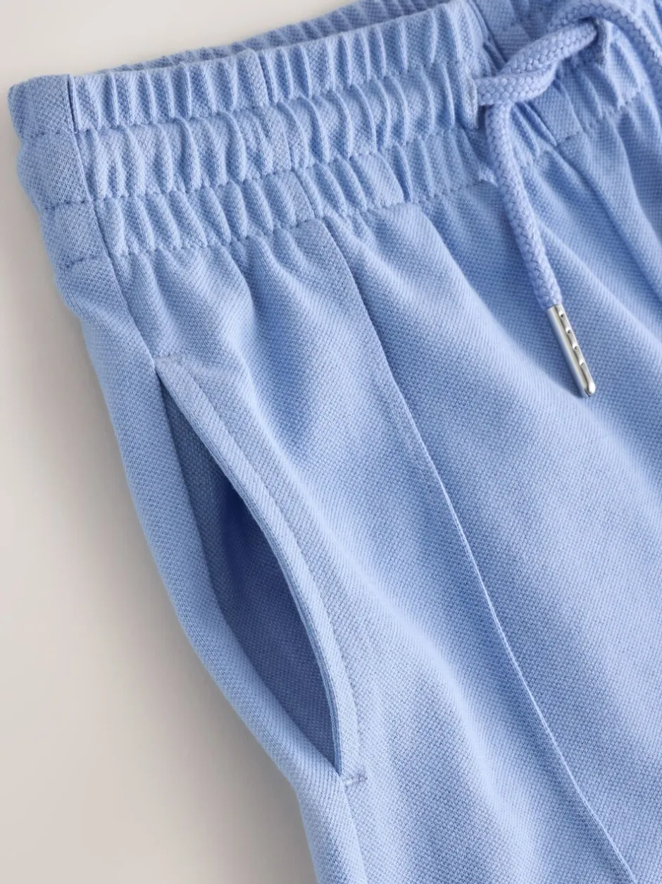 Shorts|Next - Short Sleeve Polo Shirt and Shorts Set (3-16yrs) Lichtblauw