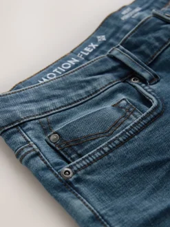 Jeans|Next Lichtblauw - Slim Fit - Motionflex jeans