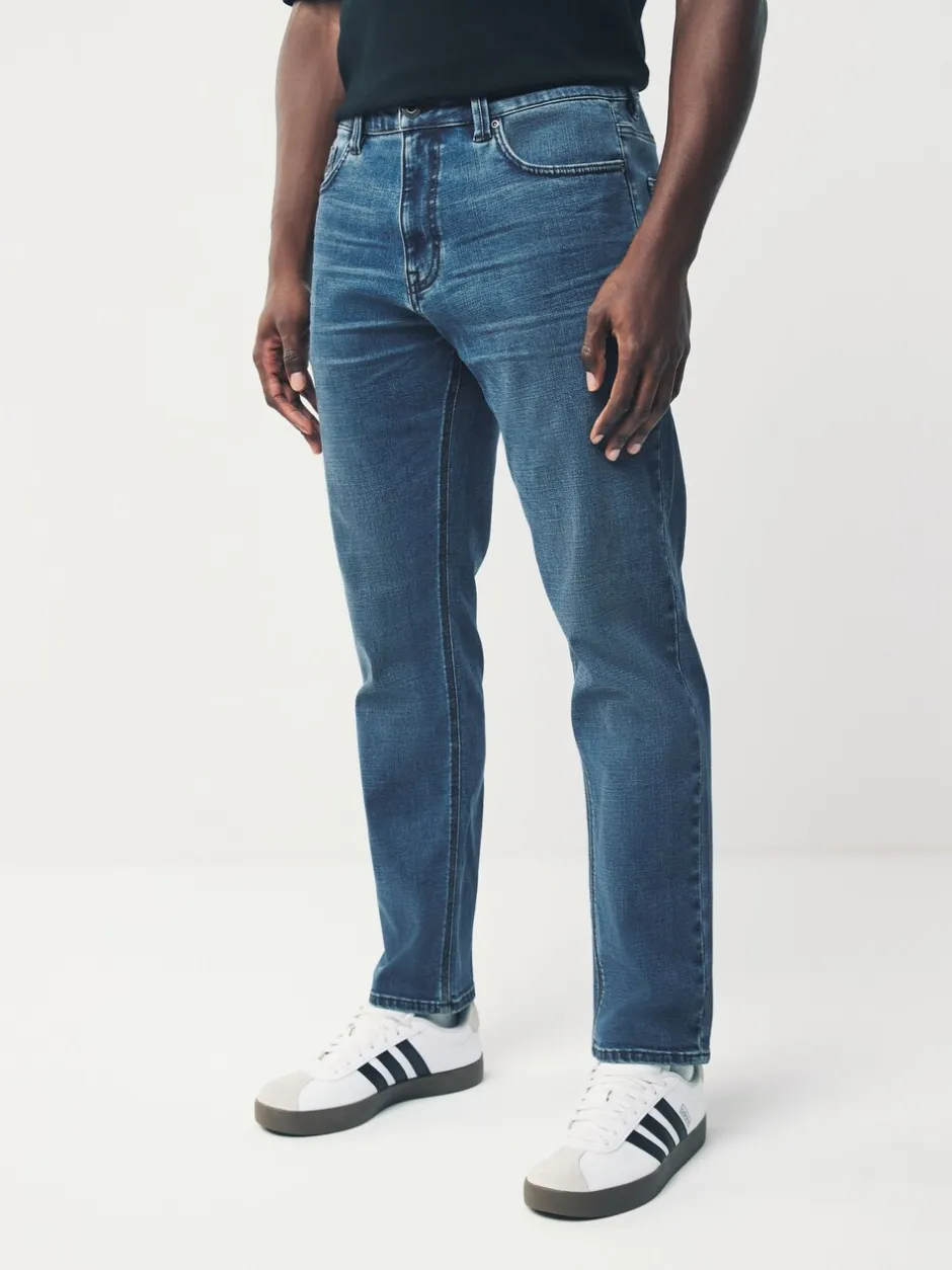 Jeans|Next Lichtblauw - Slim Fit - Motionflex jeans