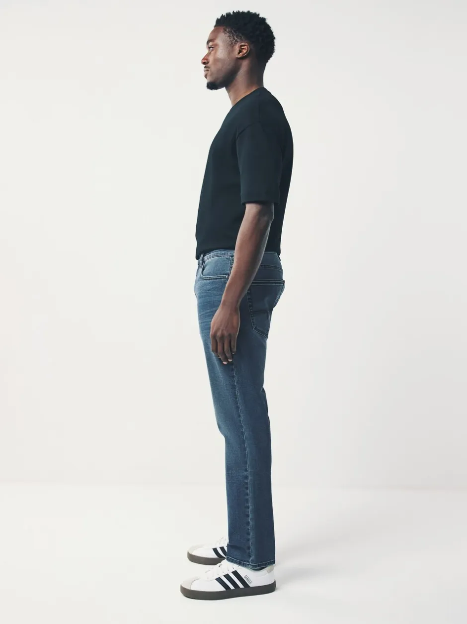 Jeans|Next Lichtblauw - Slim Fit - Motionflex jeans