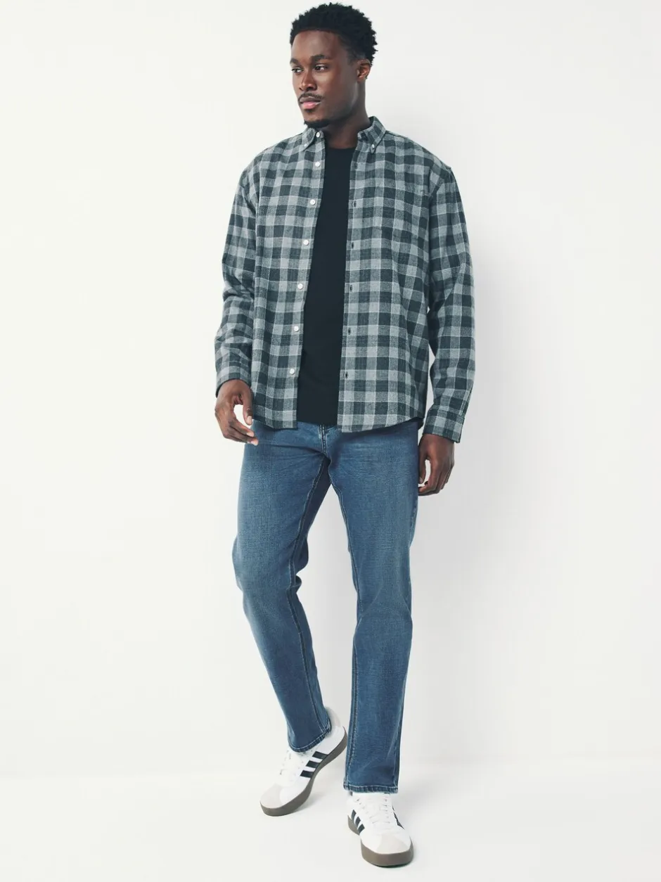 Jeans|Next Lichtblauw - Slim Fit - Motionflex jeans
