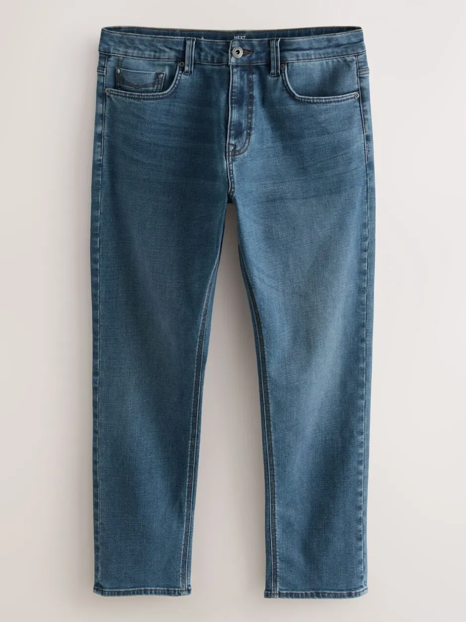 Jeans|Next Lichtblauw - Slim Fit - Motionflex jeans