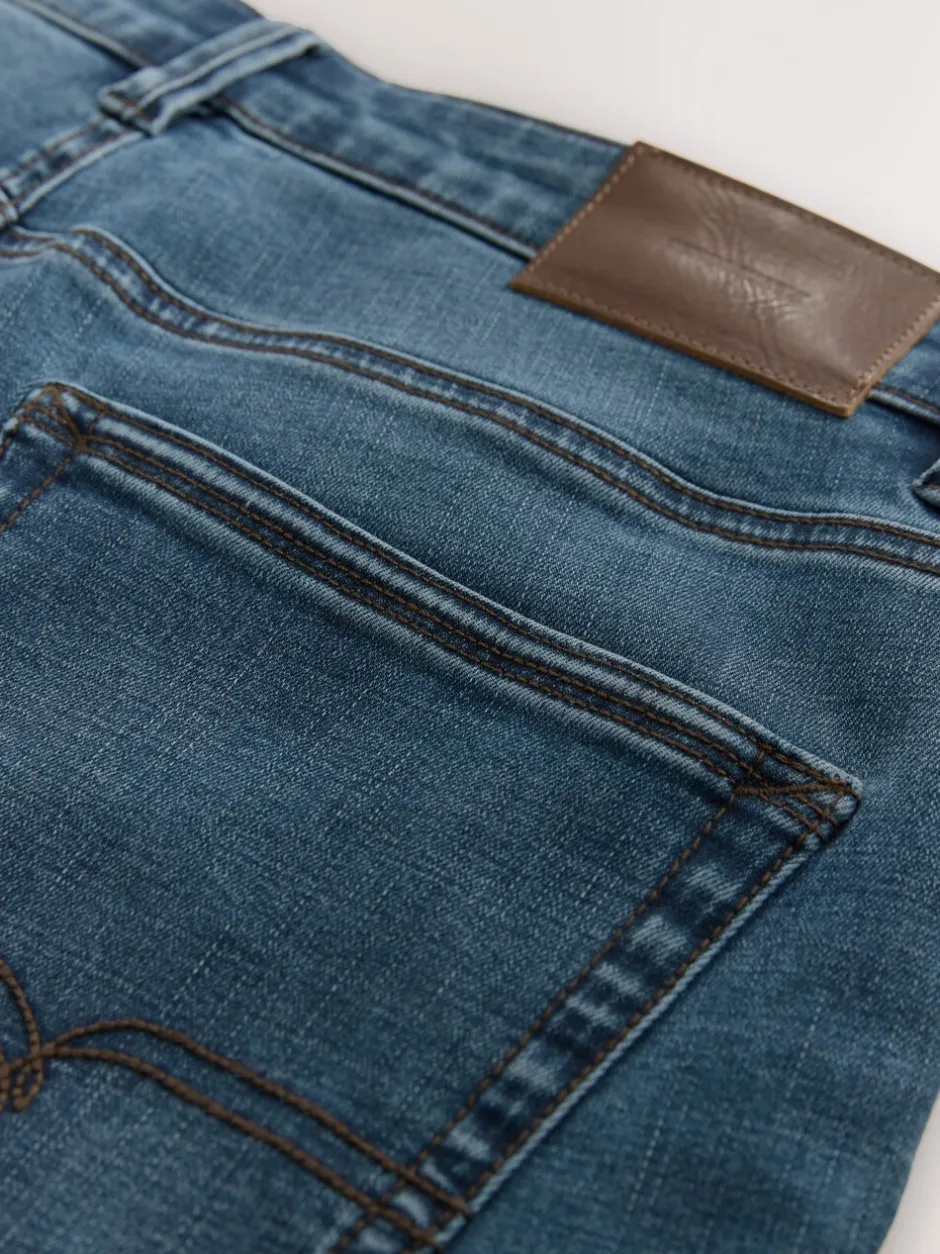 Jeans|Next Lichtblauw - Slim Fit - Motionflex jeans