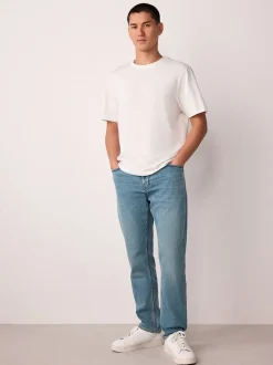 Jeans*Next Lichtblauw - Slim Fit - Motionflex jeans