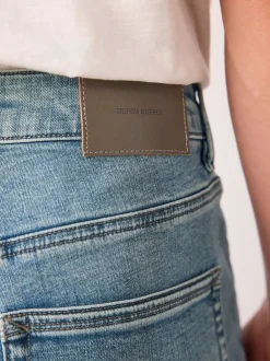 Jeans*Next Lichtblauw - Slim Fit - Motionflex jeans