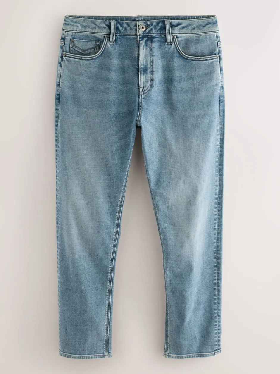 Jeans*Next Lichtblauw - Slim Fit - Motionflex jeans