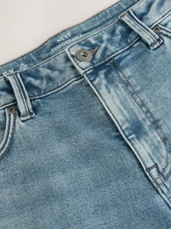 Jeans*Next Lichtblauw - Slim Fit - Motionflex jeans