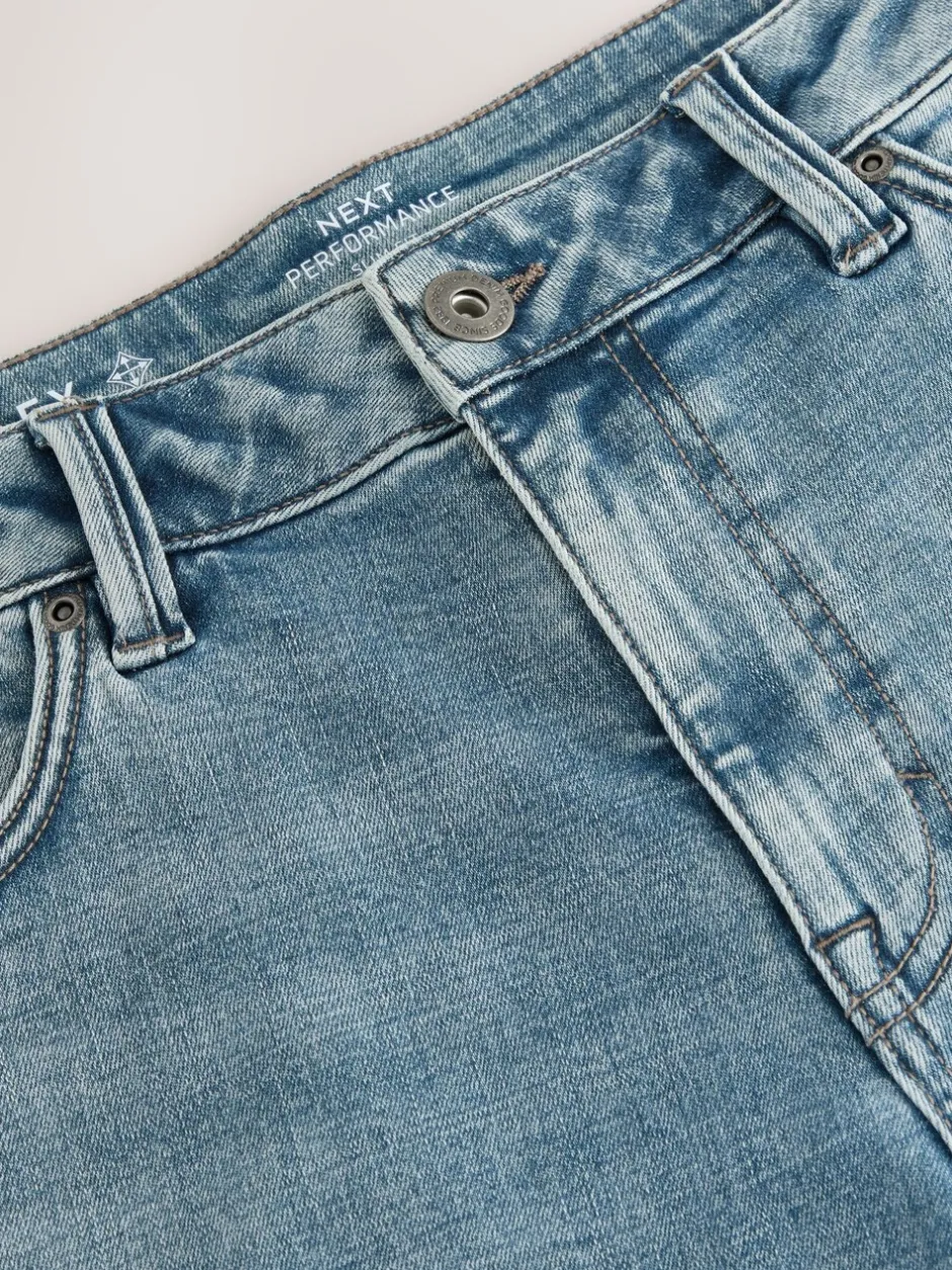Jeans*Next Lichtblauw - Slim Fit - Motionflex jeans