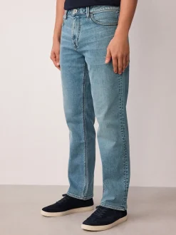 Jeans*Next Lichtblauw - Straight fit - Motionflex jeans