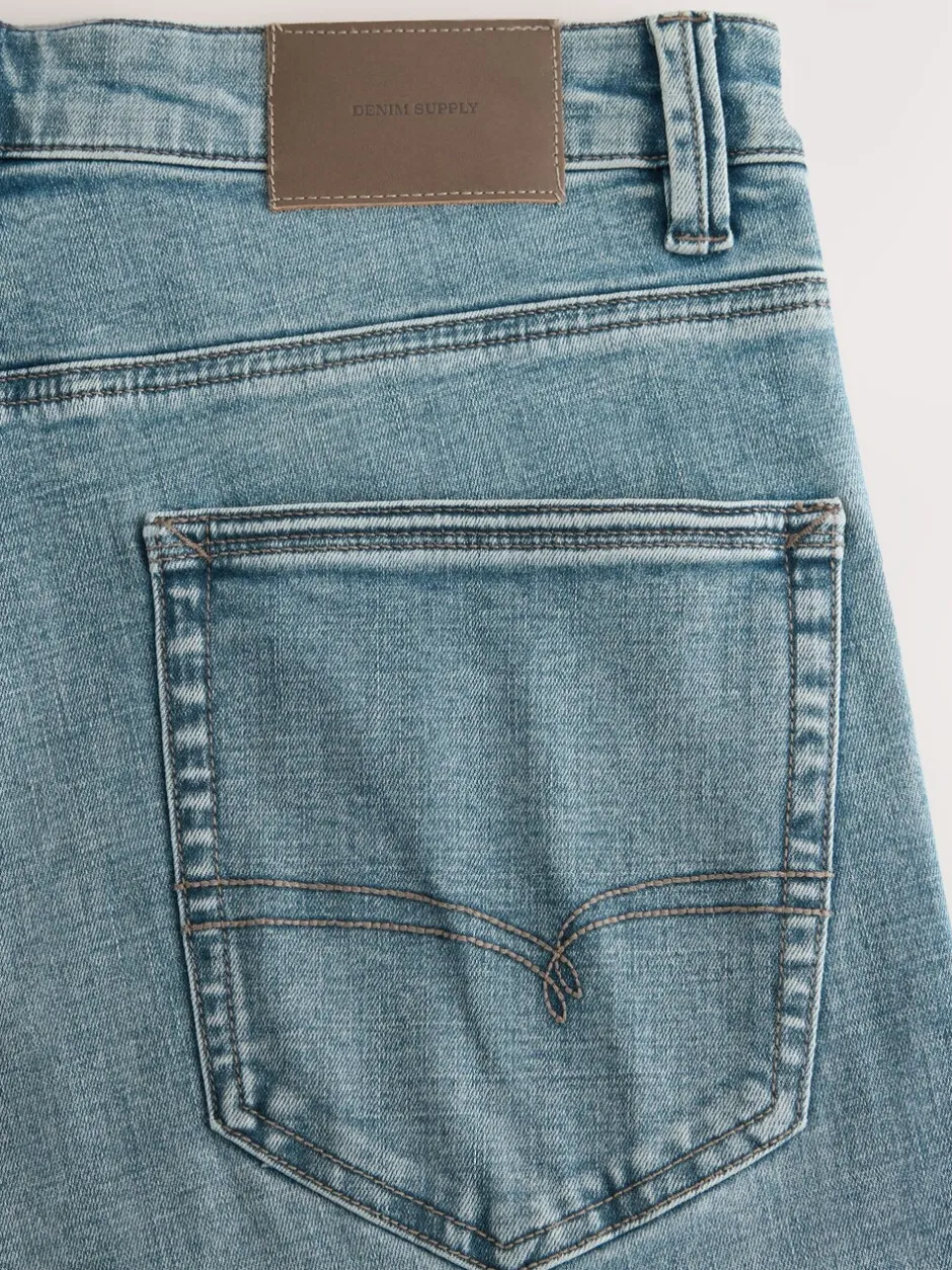 Jeans*Next Lichtblauw - Straight fit - Motionflex jeans