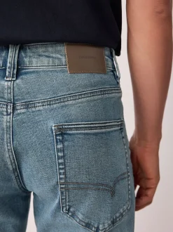 Jeans*Next Lichtblauw - Straight fit - Motionflex jeans