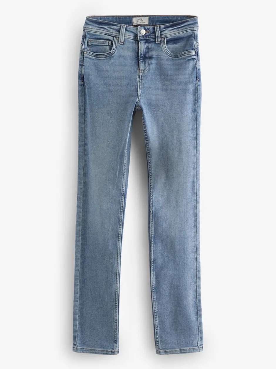 Jeans*Next - Superzachte slim-fit jeans Lichtblauw