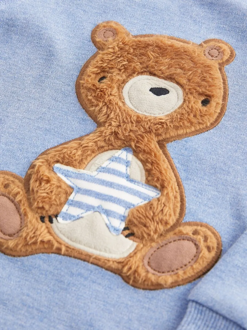 Pyjama's|Nachtkleding En Pyjama's*Next - Verpakking van 3 knusse pyjama's (9mnd-6jr) Lichtblauw met beer