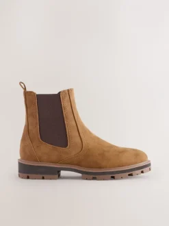 Ruimvallend En Extraruimvallend|Boots*Next - Chelsea laarzen Lichtbruin