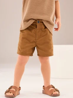 Shorts|Shorts|Next Lichtbruin - Chinoshort (3 mnd-7 jr)