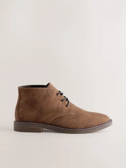 Boots|Next - Chukka sneakers Lichtbruin