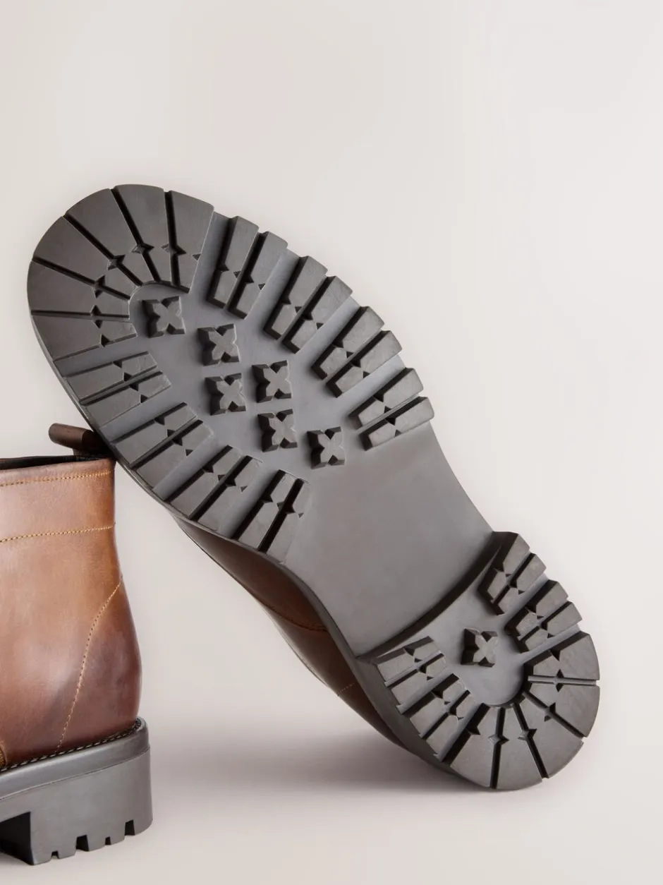 Boots*Next - Chunky Leather Chukka Boots Lichtbruin