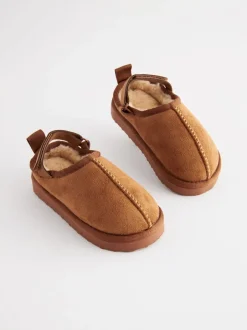 Pantoffels|Nachtkleding En Pyjama's*Next Lichtbruin - Gezellige pantoffelmuiltjes