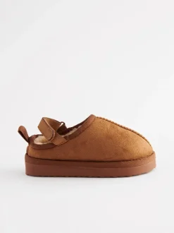 Pantoffels|Nachtkleding En Pyjama's*Next Lichtbruin - Gezellige pantoffelmuiltjes