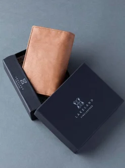 Portemonnees|Lakeland Leather - Bowston portemonnee met opvouwbaar ontwerp Lichtbruin