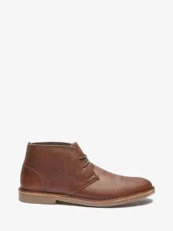 Boots*Next - Leren schoen Lichtbruin