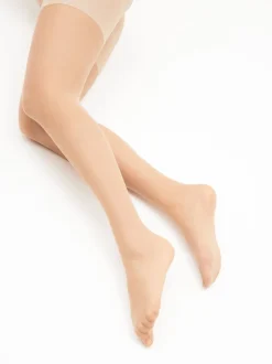 Sokken En Panty's*Next - Matte vormende panty van buik tot dijbenen Lichtbruin