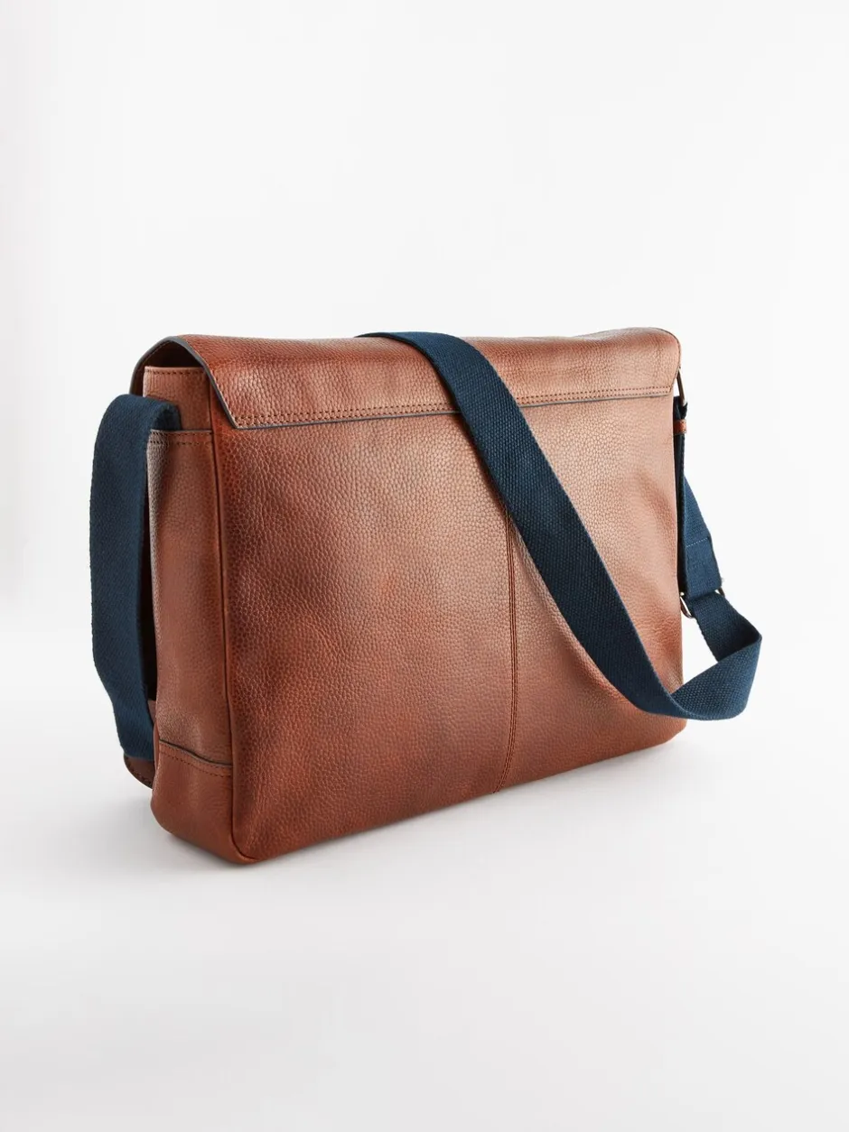 Tassen|Next Lichtbruin - Messenger-tas