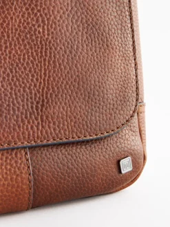Tassen|Next Lichtbruin - Messenger-tas