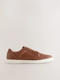 Schoenen|Next - Modieus casual sneakers Lichtbruin