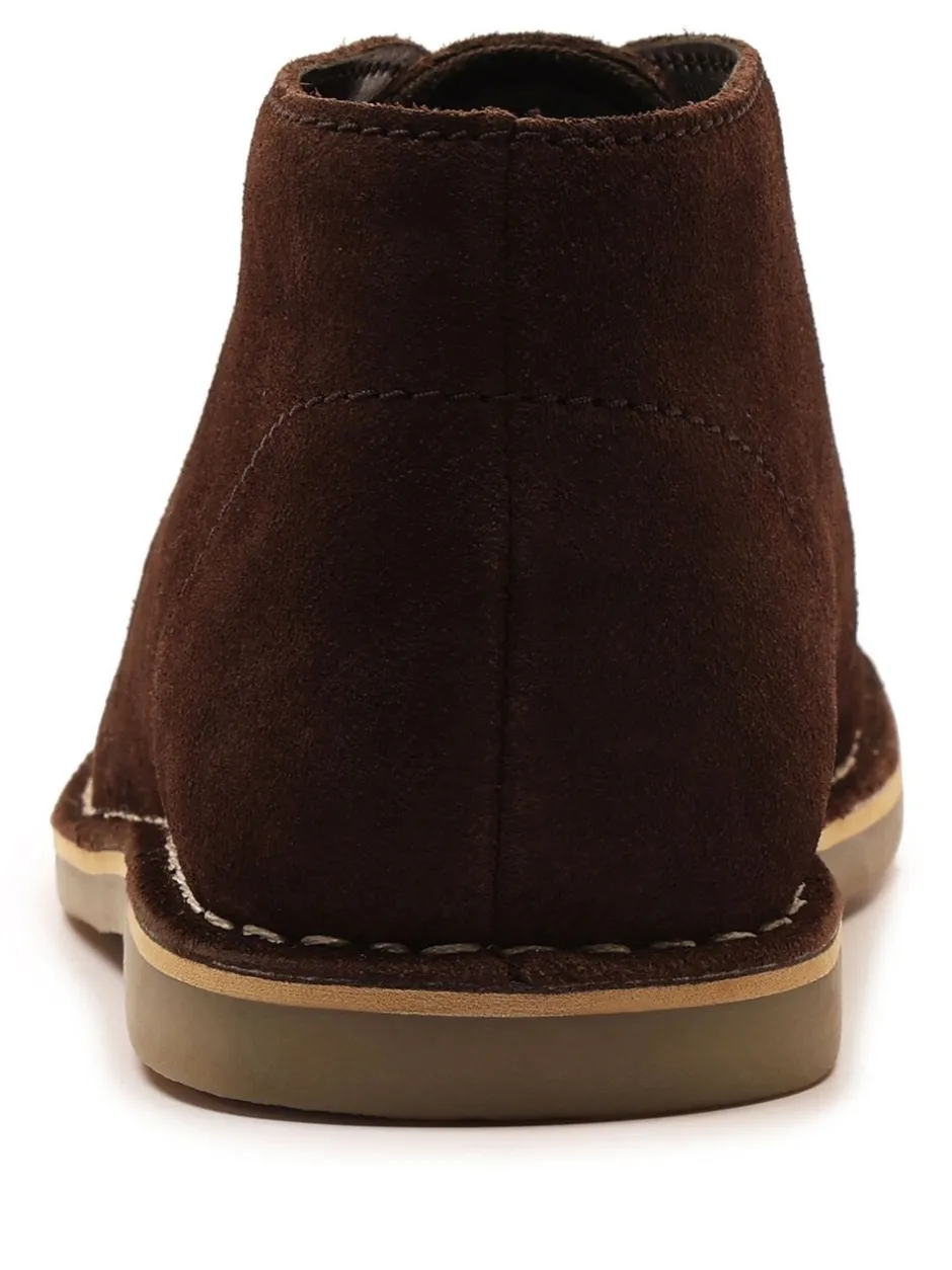 Boots*Off The Hook - Sahara suède leren Desert Chukka Vetersluiting Boots Lichtbruin