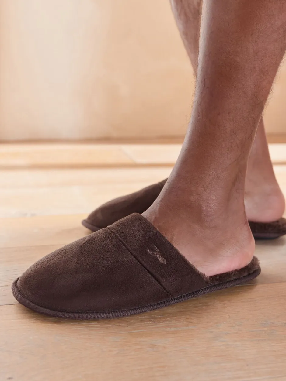 Pantoffels|Loungewear*Next - Pantoffelmuiltjes Lichtbruin