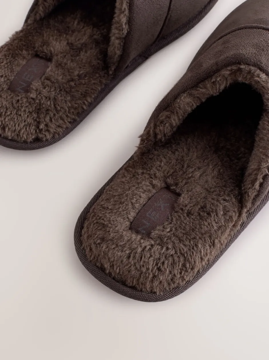 Pantoffels|Loungewear*Next - Pantoffelmuiltjes Lichtbruin