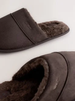 Pantoffels|Loungewear*Next - Pantoffelmuiltjes Lichtbruin