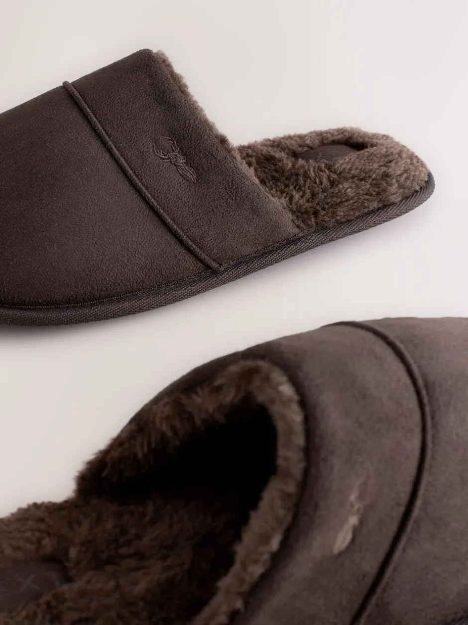 Pantoffels|Loungewear*Next - Pantoffelmuiltjes Lichtbruin