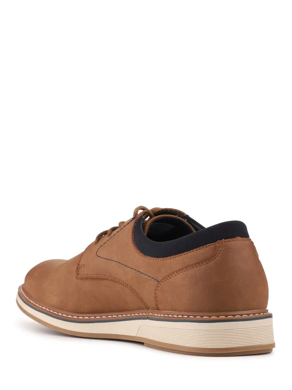 Schoenen|Pavers - Casual Cushioned Lace Up Shoes Lichtbruin